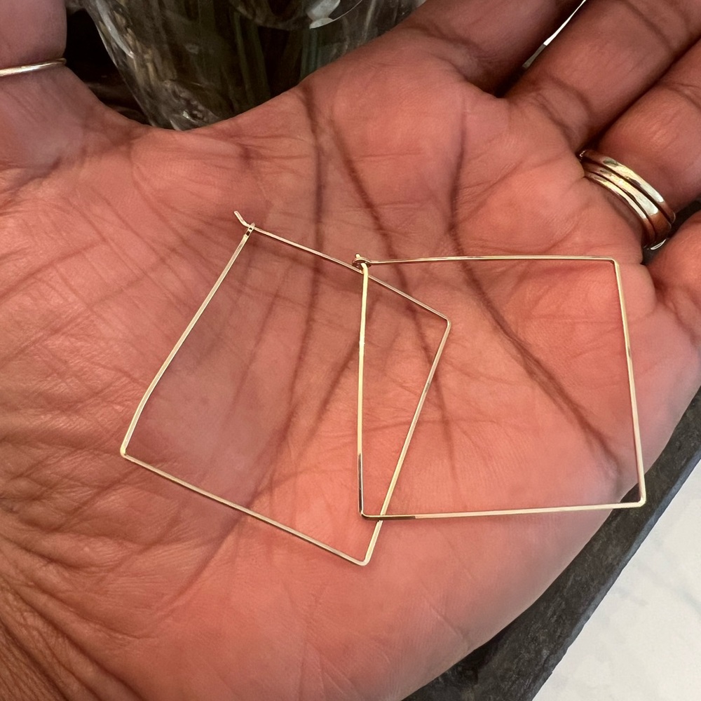 Sarah Briggs 14k Gold-Filled Hoops